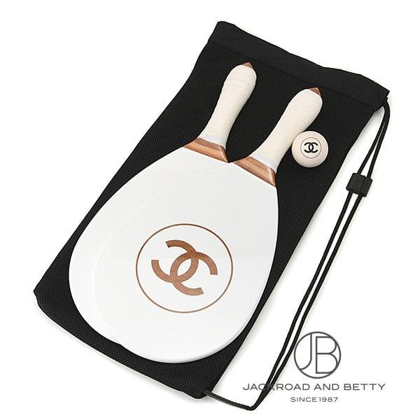 シャネル CHANEL ビーチ ラケット & ボール セット A52863 X11111 10601 中古 その他 | CHANEL