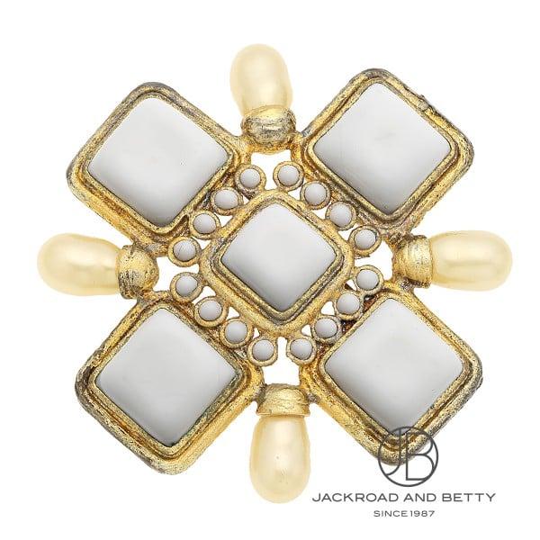 シャネル CHANEL カラーストーン ブローチ 中古 ジュエリー ブランドジュエリー | CHANEL