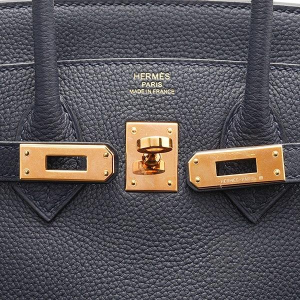 エルメス HERMES バーキン25 ブルーニュイ ネイビー - 中古 バッグ/財布/小物｜jackroad｜06