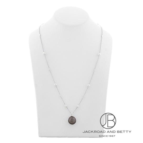 ミキモト MIKIMOTO バロックパール ダイヤ ネックレス 中古 ジュエリー ブランドジュエリー