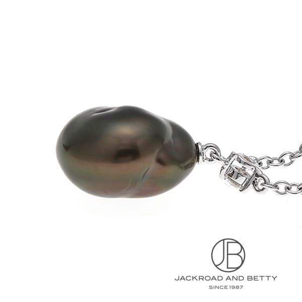ミキモト MIKIMOTO バロックパール ダイヤ ネックレス 中古 ジュエリー ブランドジュエリー