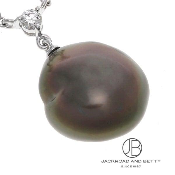 ミキモト MIKIMOTO バロックパール ダイヤ ネックレス 中古 ジュエリー ブランドジュエリー