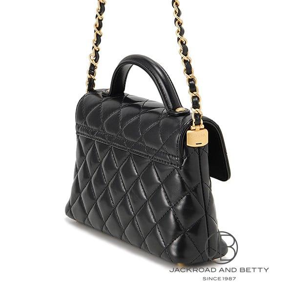 シャネル CHANEL トップハンドル フラップ バッグ ブラック 黒 AS5355 B19386 94305 新品 バッグ/財布/小物 | CHANEL | 01