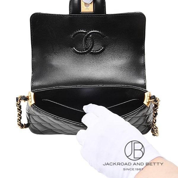 シャネル CHANEL トップハンドル フラップ バッグ ブラック 黒 AS5355 B19386 94305 新品 バッグ/財布/小物 | CHANEL | 05