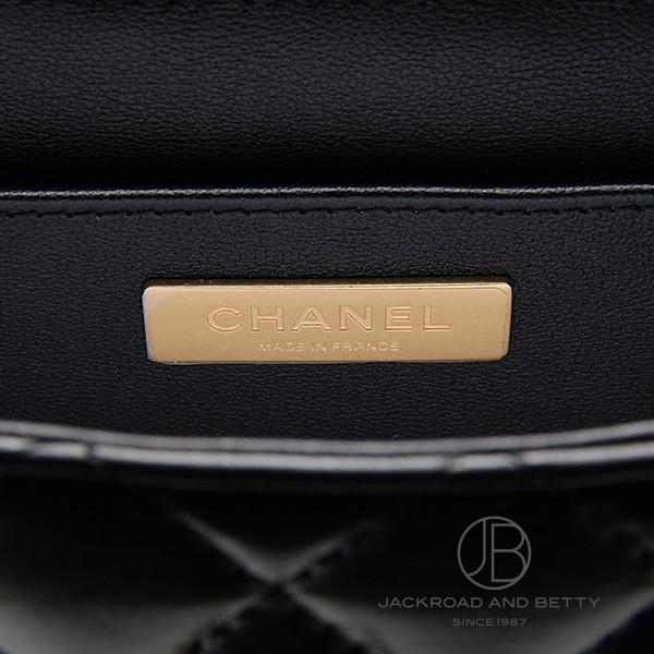 シャネル CHANEL トップハンドル フラップ バッグ ブラック 黒 AS5355 B19386 94305 新品 バッグ/財布/小物 | CHANEL | 06