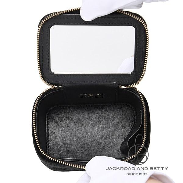 CHANEL（シャネル） ココマーク マトラッセ ヴァニティバッグ ブラック