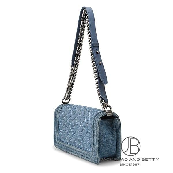 シャネル CHANEL ボーイシャネル チェーンショルダー ハンドバッグ デニム 中古 バッグ/財布/小物 | CHANEL | 01