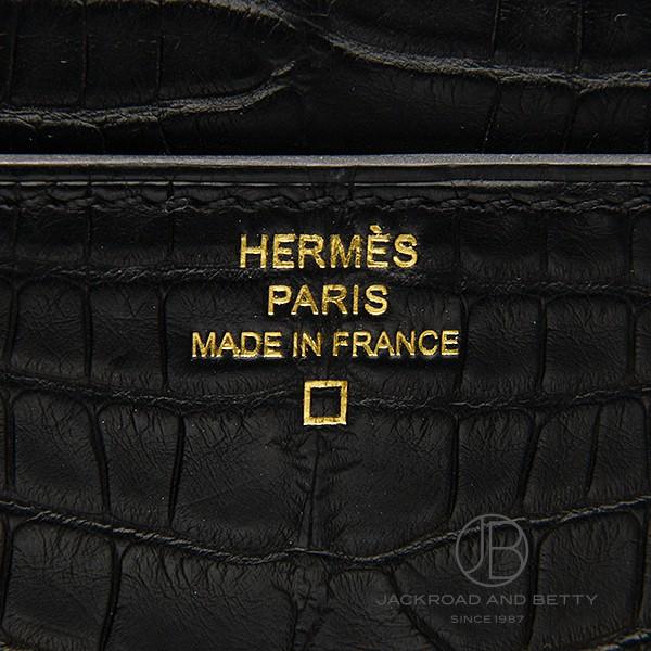 エルメス HERMES コンスタンス トゥーゴー アリゲーターマット ノワール ブラック 黒 H080134CC89 中古 バッグ/財布/小物 | HERMES | 06