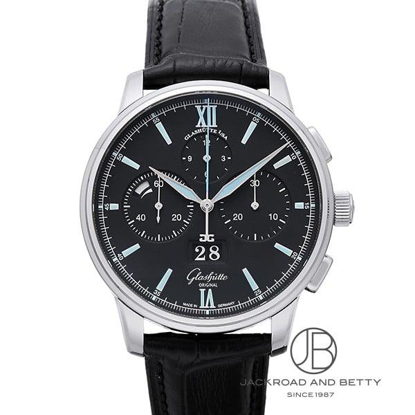 グラスヒュッテ・オリジナル GLASHUTTE ORIGINAL セネタ クロノグラフ パノラマデイト 1-37-01-03-02-55 中古 時計 メンズ | 