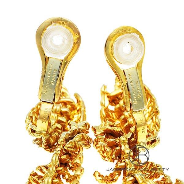ブシュロン BOUCHERON フェザー ダイヤモンド ネックレス ブレスレット イヤリング セット 中古 ジュエリー ブランドジュエリー | BOUCHERON | 08