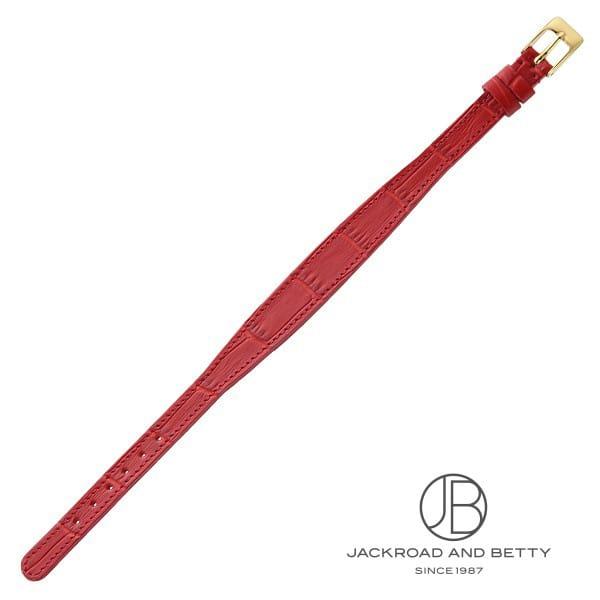 ベティーロード BETTYROAD カメレオン用替えベルト(レッド型押しクロコ) 新品 その他 |  | 01