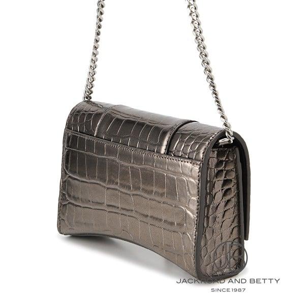 バレンシアガ BALENCIAGA アワーグラス チェーン ウォレット ブロンズ ブラウン 6560502AAJ72564 新品 その他の画像