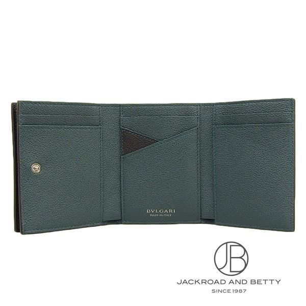 ブルガリ BVLGARI ブルガリ・ブルガリ マン 三つ折り財布 ブラック 黒 291681 CALF/BLK 新品 バッグ/財布/小物の画像
