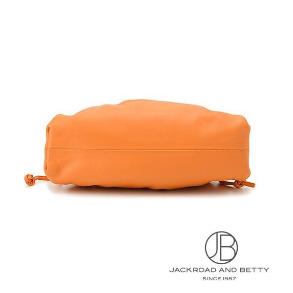 ボッテガ・ヴェネタ BOTTEGA VENETA ミニ ポーチ クラッチ バッグ ライトオレンジ 585852 VCP40 7482 新品 バッグ/財布/小物の画像