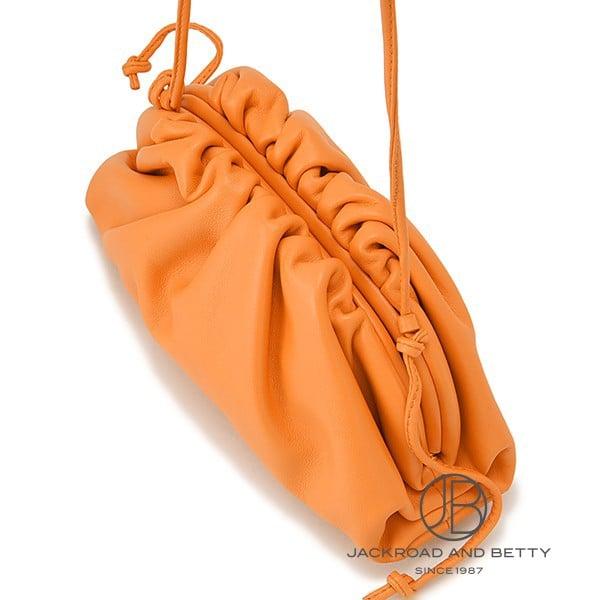 ボッテガ・ヴェネタ BOTTEGA VENETA ミニ ポーチ クラッチ バッグ ライトオレンジ 585852 VCP40 7482 新品 バッグ/財布/小物の画像