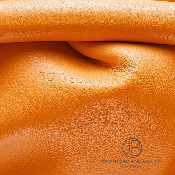 ボッテガ・ヴェネタ BOTTEGA VENETA ミニ ポーチ クラッチ バッグ ライトオレンジ 585852 VCP40 7482 新品 バッグ/財布/小物の画像