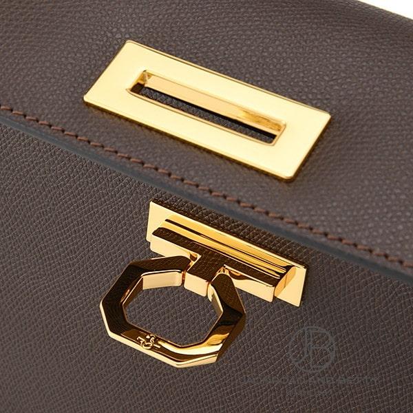 カルボッティ CARBOTTI Elena エレナ ダークブラウン Elena243V2 新品 バッグ/財布/小物の画像