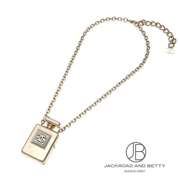 シャネル CHANEL ココマーク 香水 モチーフ ネックレス 新品 ジュエリー ブランドジュエリーの画像