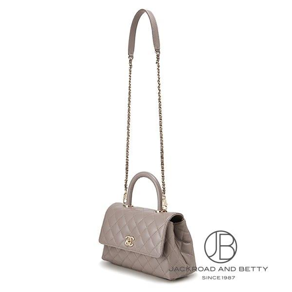 シャネル CHANEL マトラッセ ココハンドル 24 トップハンドル フラップ バッグ グレー A92990 B0505068 U6546 新品 バッグ/財布/小物 | CHANEL | 02