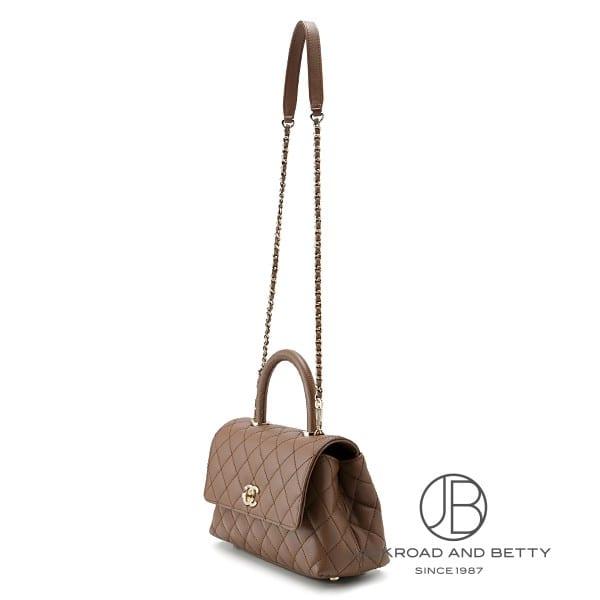 シャネル CHANEL マトラッセ ココハンドル 24 トップハンドル フラップ バッグ ライトブラウン A92990 B05068 U6547 新品 バッグ/財布/小物 | CHANEL | 02