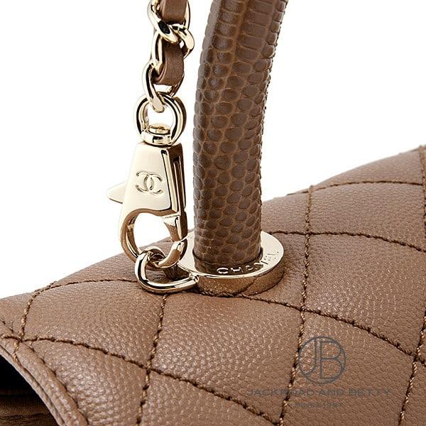 シャネル CHANEL マトラッセ ココハンドル 24 トップハンドル フラップ バッグ ライトブラウン A92990 B05068 U6547 新品 バッグ/財布/小物 | CHANEL | 04