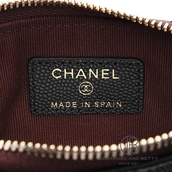 シャネル CHANEL クラシック スモール ジップ ポーチ ブラック 黒 AP4020 Y33352 C3906 新品 バッグ/財布/小物の画像