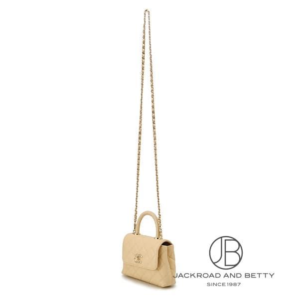 シャネル CHANEL マトラッセ ココハンドル 14.5 ミニ チェーンクラッチ バッグ ベージュ AP4244 B05061 U8372 新品 バッグ/財布/小物 | CHANEL | 02