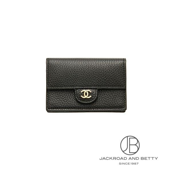 シャネル CHANEL フラップ カードケース ブラック 黒 AP5487 B24332 94305 新品 バッグ/財布/小物 | CHANEL