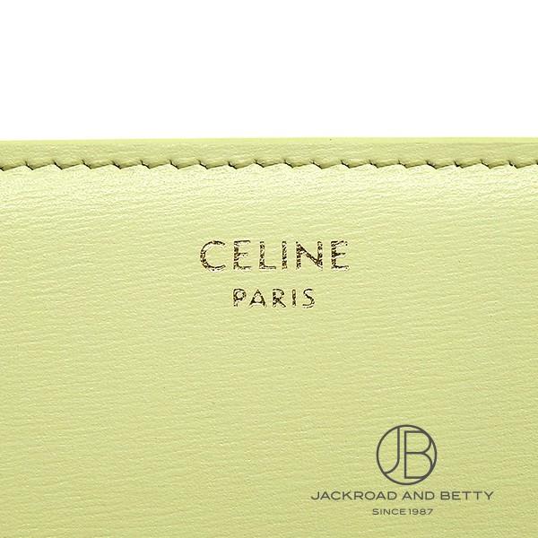 セリーヌ CELINE スモール フラップウォレット トリオンフ ソフトライム 10D783DPV.GJJ8 新品 バッグ/財布/小物の画像