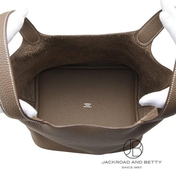 エルメス HERMES ピコタンロックMM エトゥープ ベージュ H060991CK18 新品 バッグ/財布/小物の画像