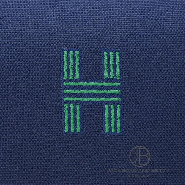 エルメス HERMES ブリッド ア ブラック PM ヴァニティポーチ マリーン ブルー H104222M 03 新品 バッグ/財布/小物の画像