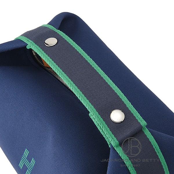 エルメス HERMES ブリッド ア ブラック GM ヴァニティポーチ マリーン ブルー 青 H104223M 03 新品 バッグ/財布/小物 | HERMES | 03