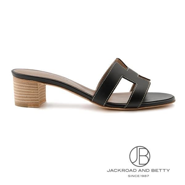 エルメス HERMES サンダル オアジス ノワール ブラック 黒 37.5 H071002Z 新品 バッグ/財布/小物 | HERMES | 02