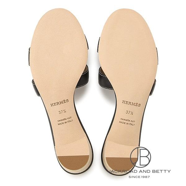 エルメス HERMES サンダル オアジス ノワール ブラック 黒 37.5 H071002Z 新品 バッグ/財布/小物 | HERMES | 04