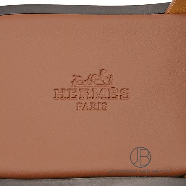 エルメス HERMES サンダル イズミール ゴールド 茶 41 H041141ZH 新品 バッグ/財布/小物 | HERMES | 05