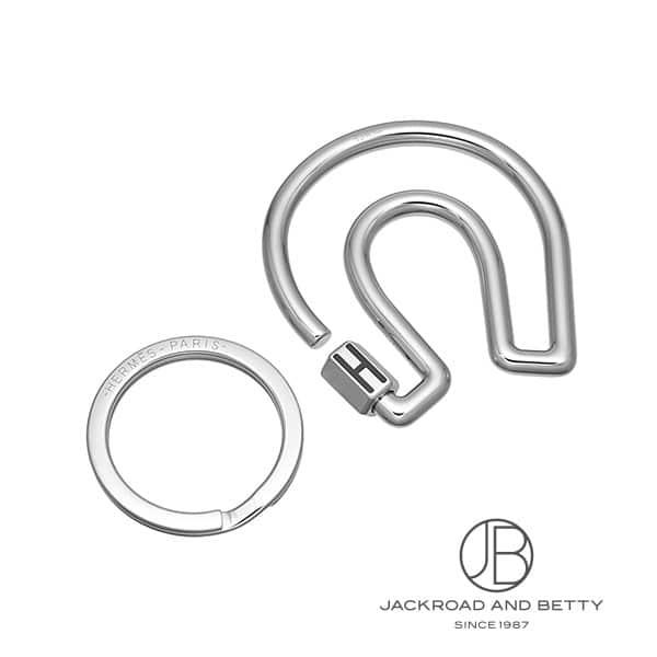 エルメス HERMES フェール・ア・シュヴァル キーリング キーホルダー ノワール ブラック 黒 H077329FJ00 新品 その他 | HERMES | 02