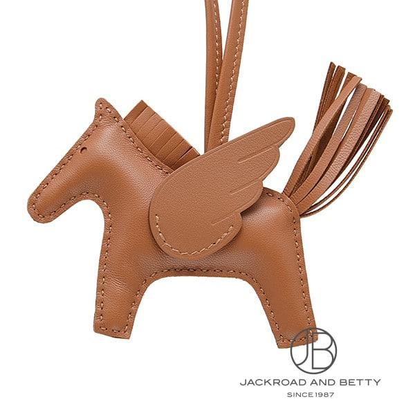 エルメス HERMES ロデオ チャーム ペガサス PM ソーゴールド ブラウン H083010CABI 新品 バッグ/財布/小物の画像
