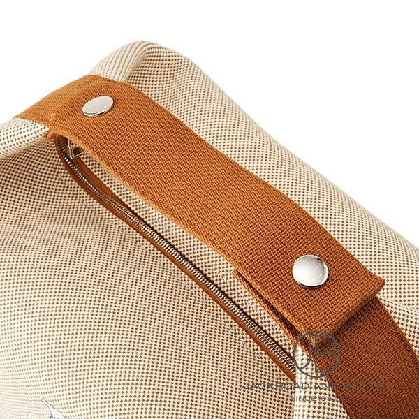 エルメス HERMES ブリッド ア ブラック GM カブリオル ヴァニティポーチ テラコッタ ブラウン H103587M 04 新品 バッグ/財布/小物の画像