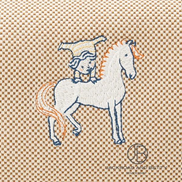 エルメス HERMES ブリッド ア ブラック GM カブリオル ヴァニティポーチ テラコッタ ブラウン H103587M 04 新品 バッグ/財布/小物の画像