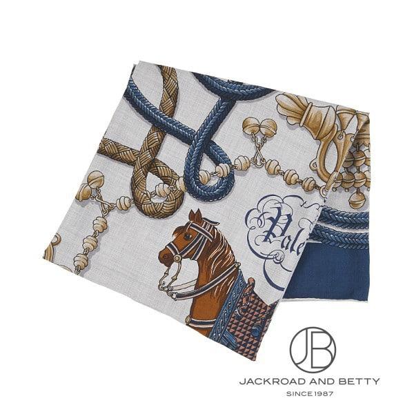 エルメス HERMES カレ140 カレジェアン パルフロワ ブルーマリンクレール H241423S 01 新品 バッグ/財布/小物 | HERMES