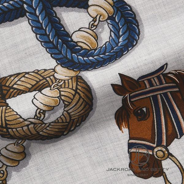 エルメス HERMES カレ140 カレジェアン パルフロワ ブルーマリンクレール H241423S 01 新品 バッグ/財布/小物 | HERMES | 02