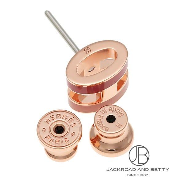 エルメス HERMES ポップH ミニ ピアス ロカバール ビューティー H100065F B4 新品 ジュエリー ブランドジュエリーの画像