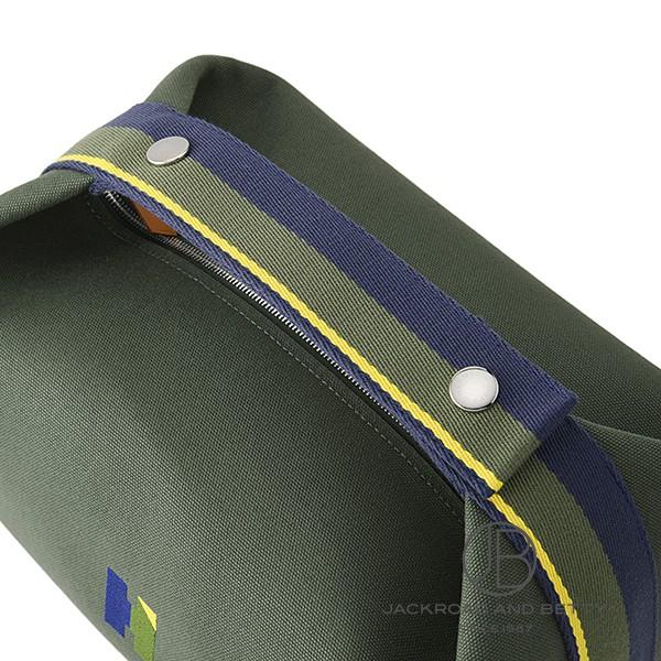 エルメス HERMES ブリッド ア ブラック GM Hパヴィヨン カーキ H104347M 03 新品 バッグ/財布/小物の画像