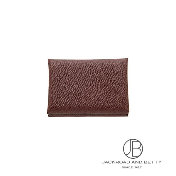 エルメス HERMES カルヴィ デュオ カードケース ルージュアッシュ レッド 赤 新品 バッグ/財布/小物 | HERMES | 01