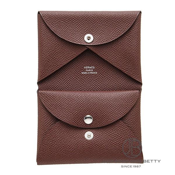 エルメス HERMES カルヴィ デュオ カードケース ルージュアッシュ レッド 赤 新品 バッグ/財布/小物 | HERMES | 03