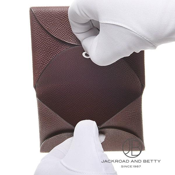 エルメス HERMES カルヴィ デュオ カードケース ルージュアッシュ レッド 赤 新品 バッグ/財布/小物 | HERMES | 04