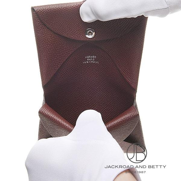 エルメス HERMES カルヴィ デュオ カードケース ルージュアッシュ レッド 赤 新品 バッグ/財布/小物 | HERMES | 05