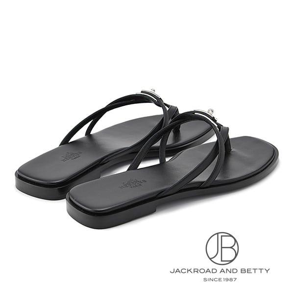 エルメス HERMES サンダル ミス ノワール ブラック 39 H261038Z 新品 バッグ/財布/小物 | HERMES | 01