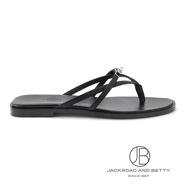 エルメス HERMES サンダル ミス ノワール ブラック 39 H261038Z 新品 バッグ/財布/小物 | HERMES | 02