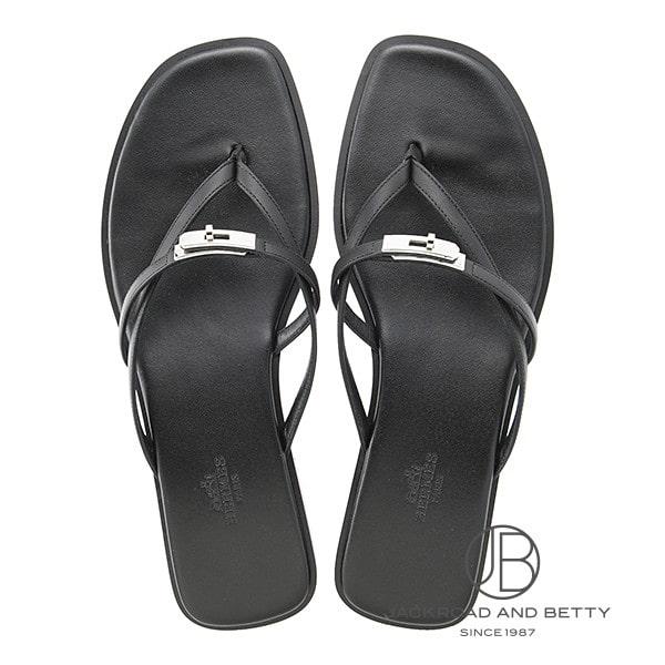 エルメス HERMES サンダル ミス ノワール ブラック 39 H261038Z 新品 バッグ/財布/小物 | HERMES | 03